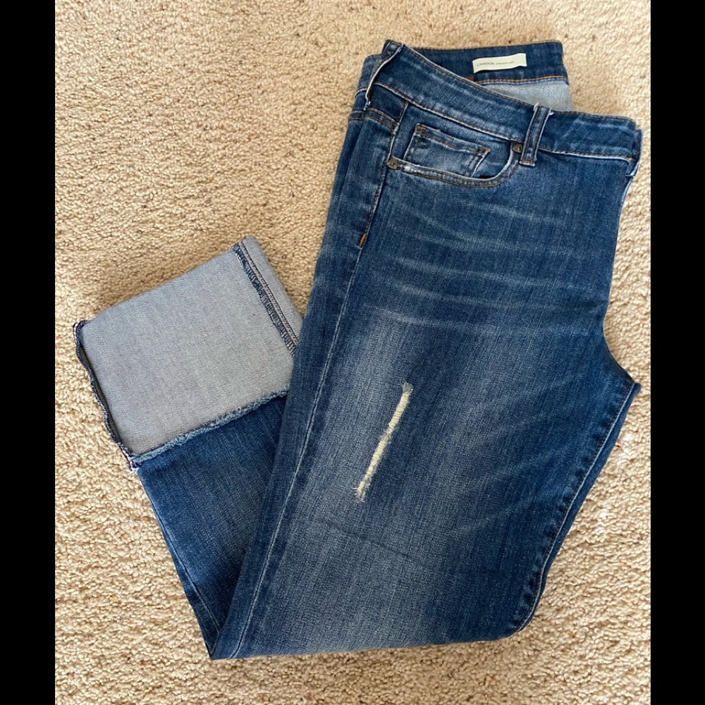 KUT Jeans, Cameron straight leg like new